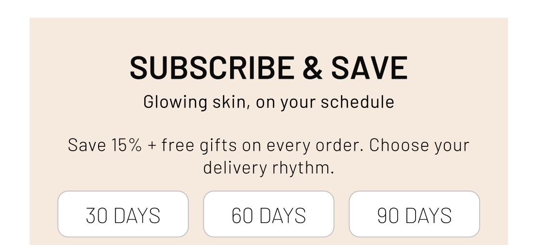SUBSCRIBE & SAVE