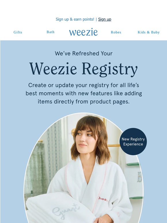 The registry refresh you’ll love 🩵
