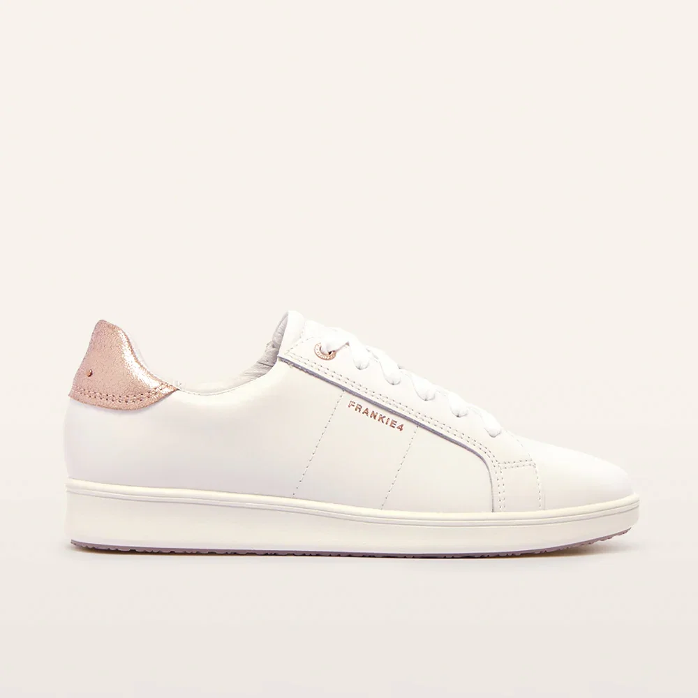 Image of Jackie V White/Rose Gold