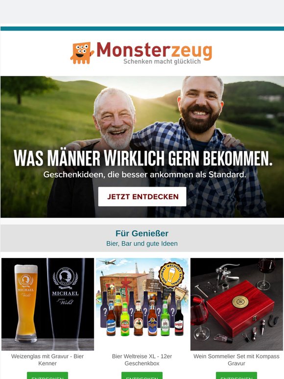 Was Männer wirklich gern bekommen