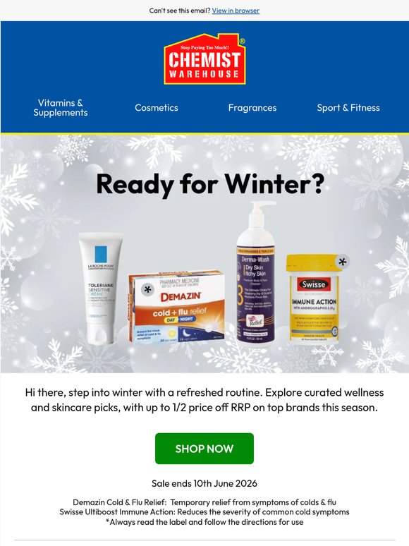 This is your winter checklist ❄️