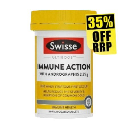 Swisse Immune Action 60 Tablets
