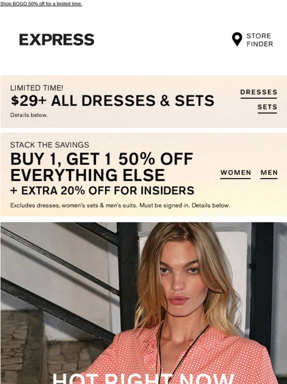 Check out our bestselling styles | Extra 20% off for Insiders!