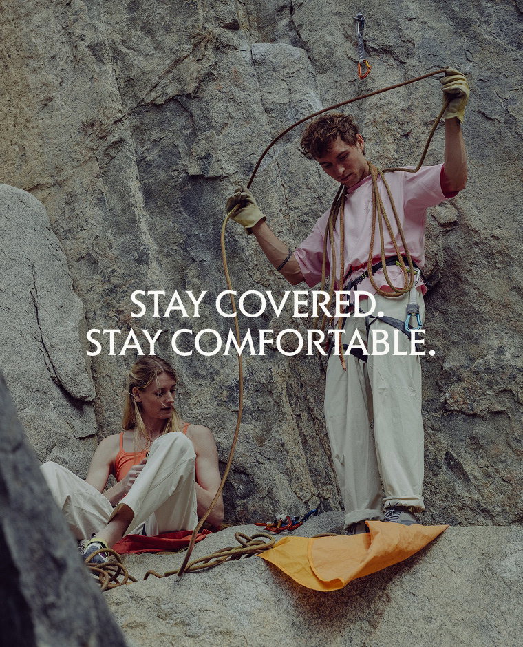 Stay covered. Stay comfortable.
