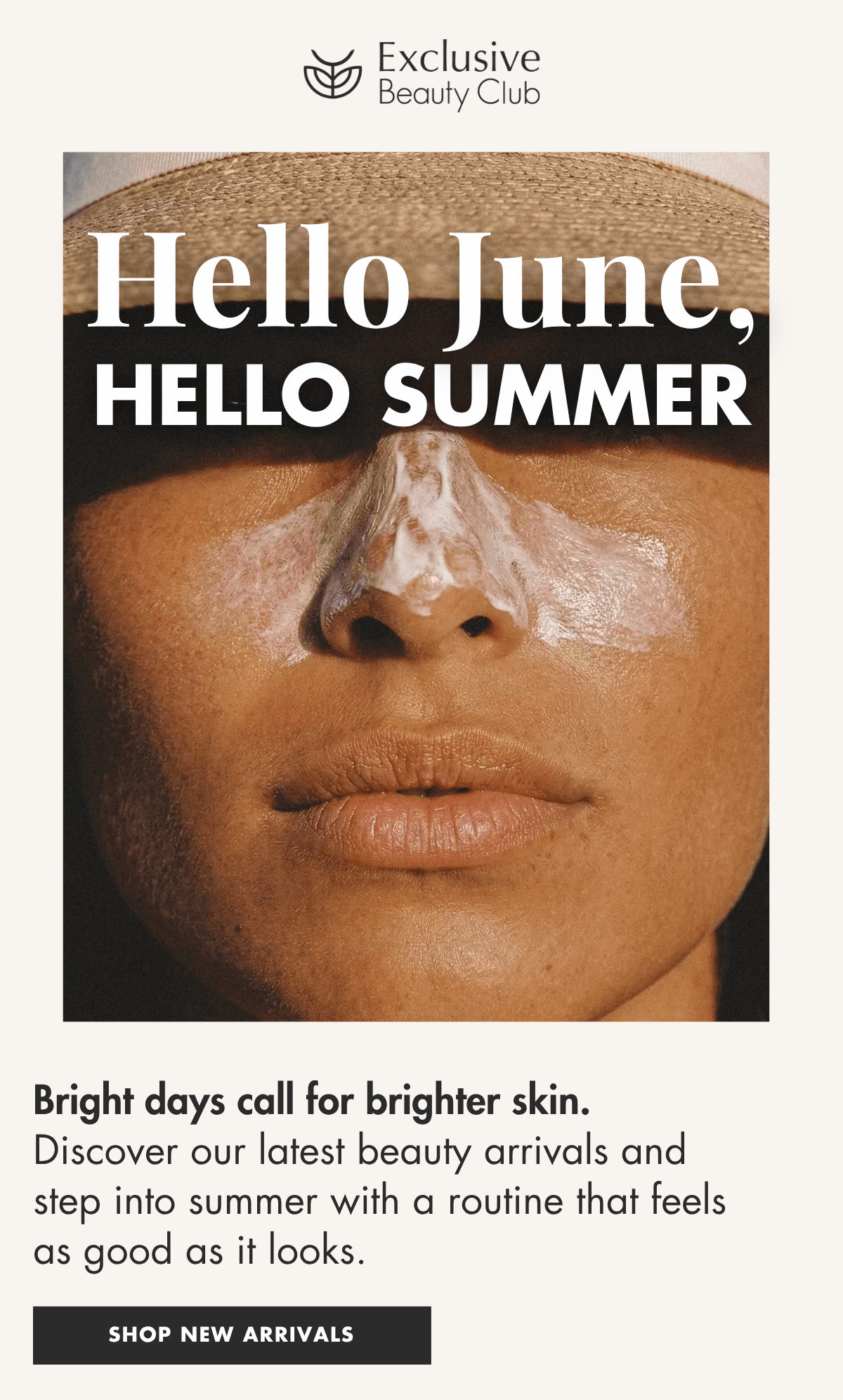 Exclusive Beauty Club Skincare New Arrivals