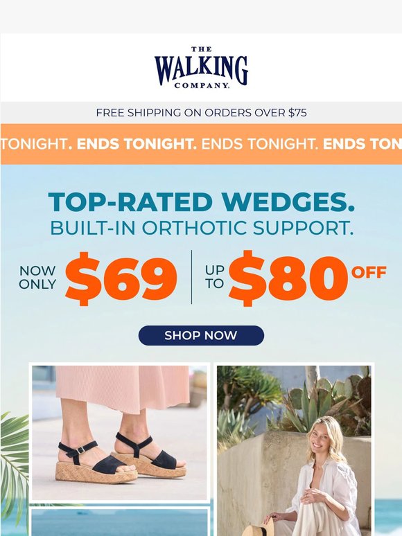 The Sale Ends Tonight & These Wedges Won’t Wait... 👀