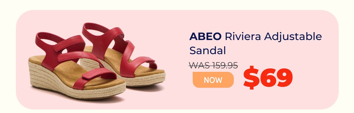 ABEO Riviera Adjustable Sandal