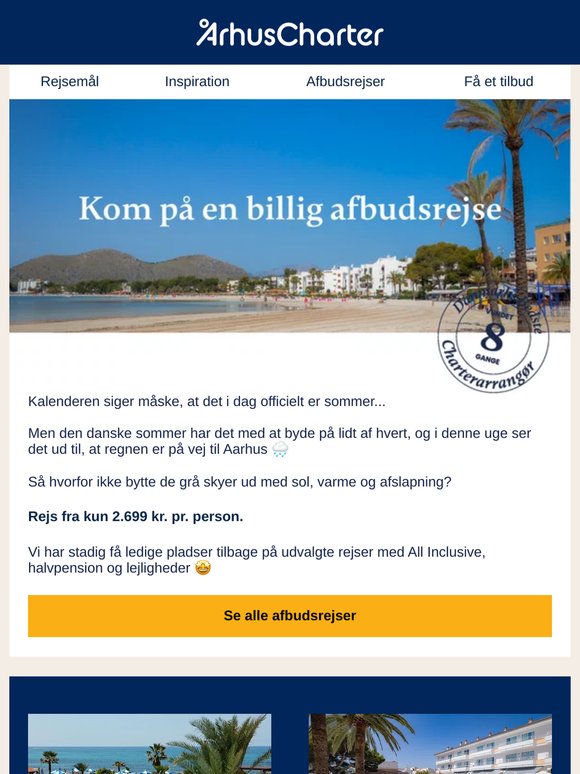 Der er kun få pladser tilbage...