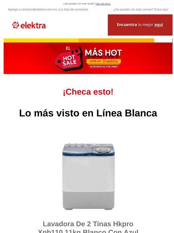 👀 Descubre lo que todos ven en Línea Blanca 🫧