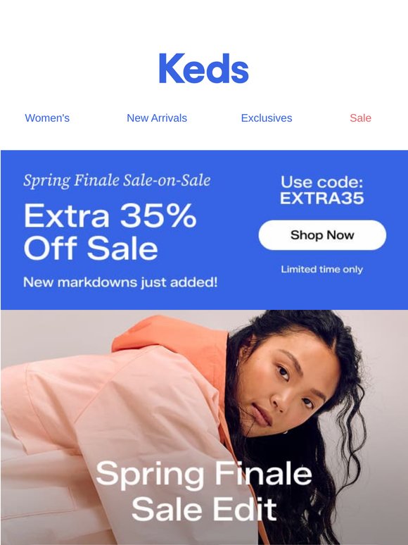 Spring sale edit - now an EXTRA 35% Off!