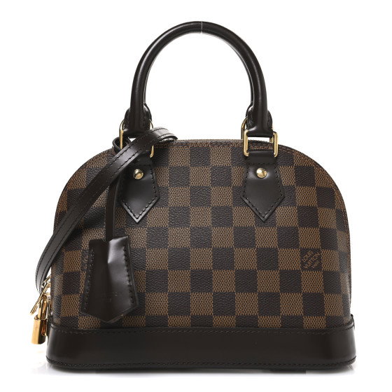 LOUIS VUITTON Damier Ebene Alma BB