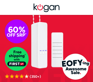 Kogan SmarterHome™ Motorised Smart Blinds Driver - Wi-Fi Product Image