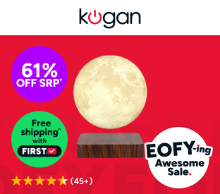 Kogan Magnetic Levitating Rotating Moon Lamp Product Image