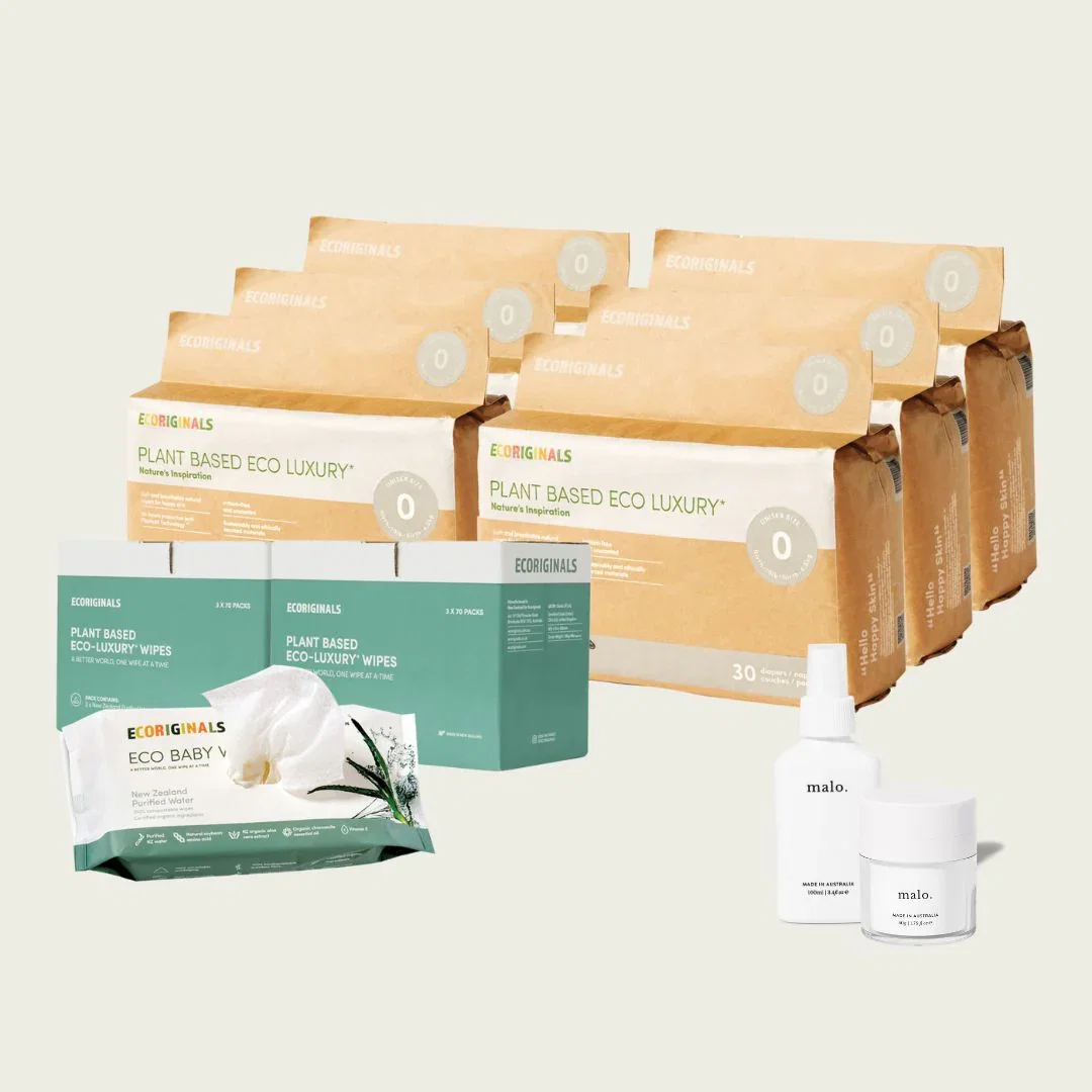 Image of Ultimate Eco Bundle -  6 packs nappies + 6 packs wipes