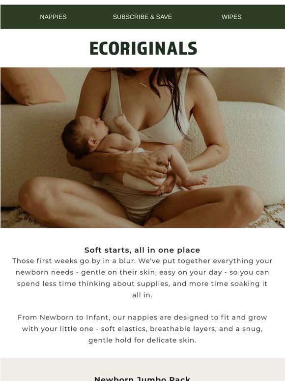 Your Newborn Essentials Are Here! ☁️