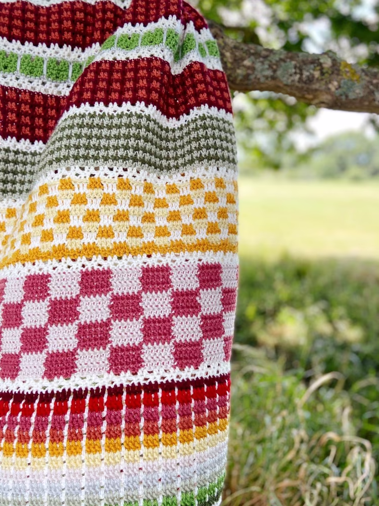Strawberries and Cream Blanket
