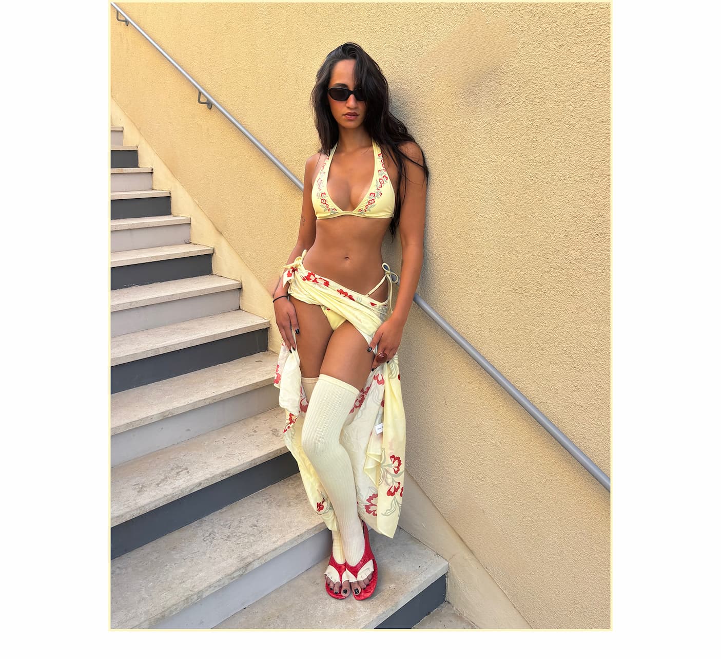 floral swim