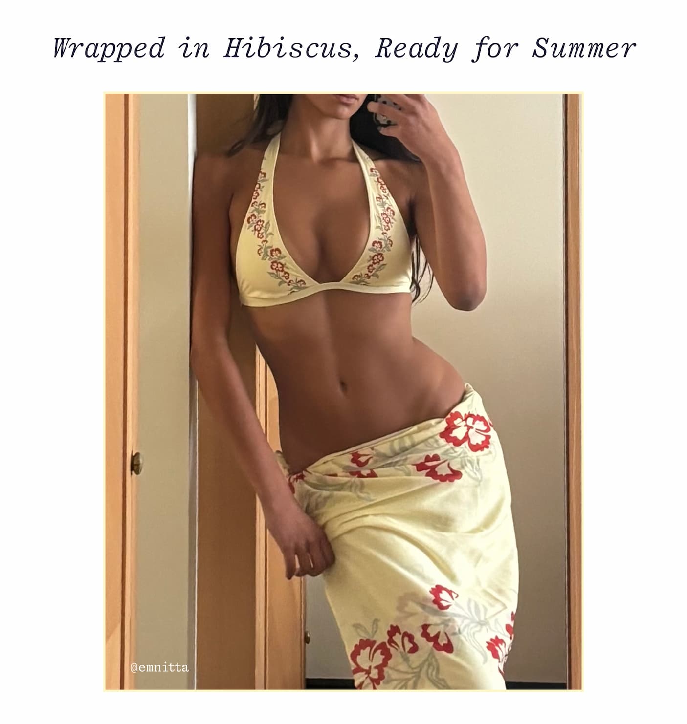 floral swim