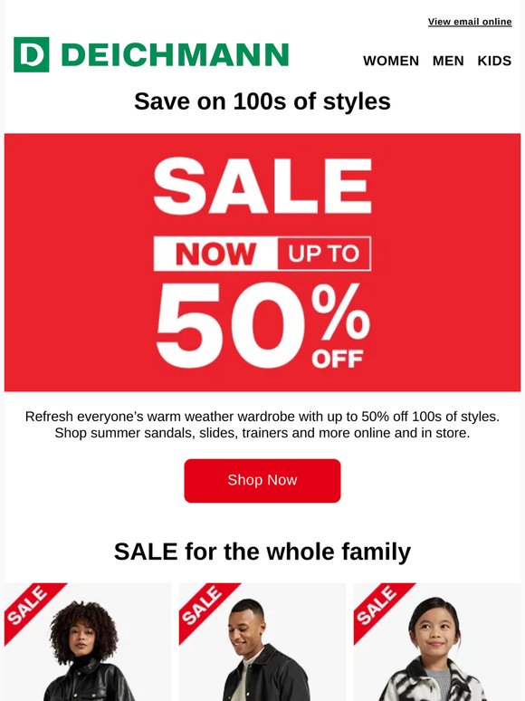 SUMMER SALE - up to 50% OFF