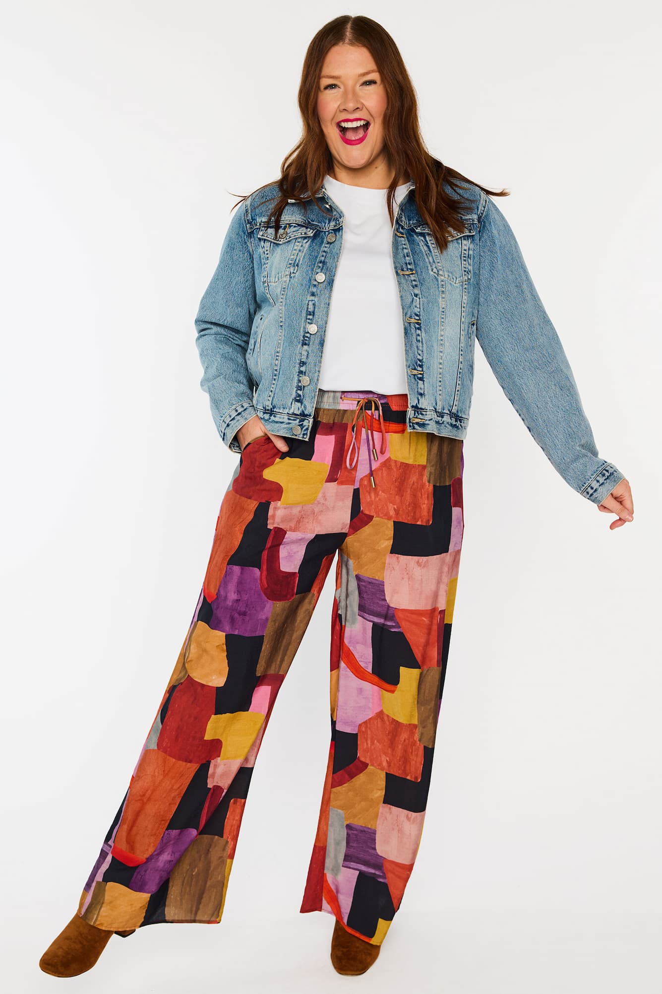 Teonna Geo Sunset Pant