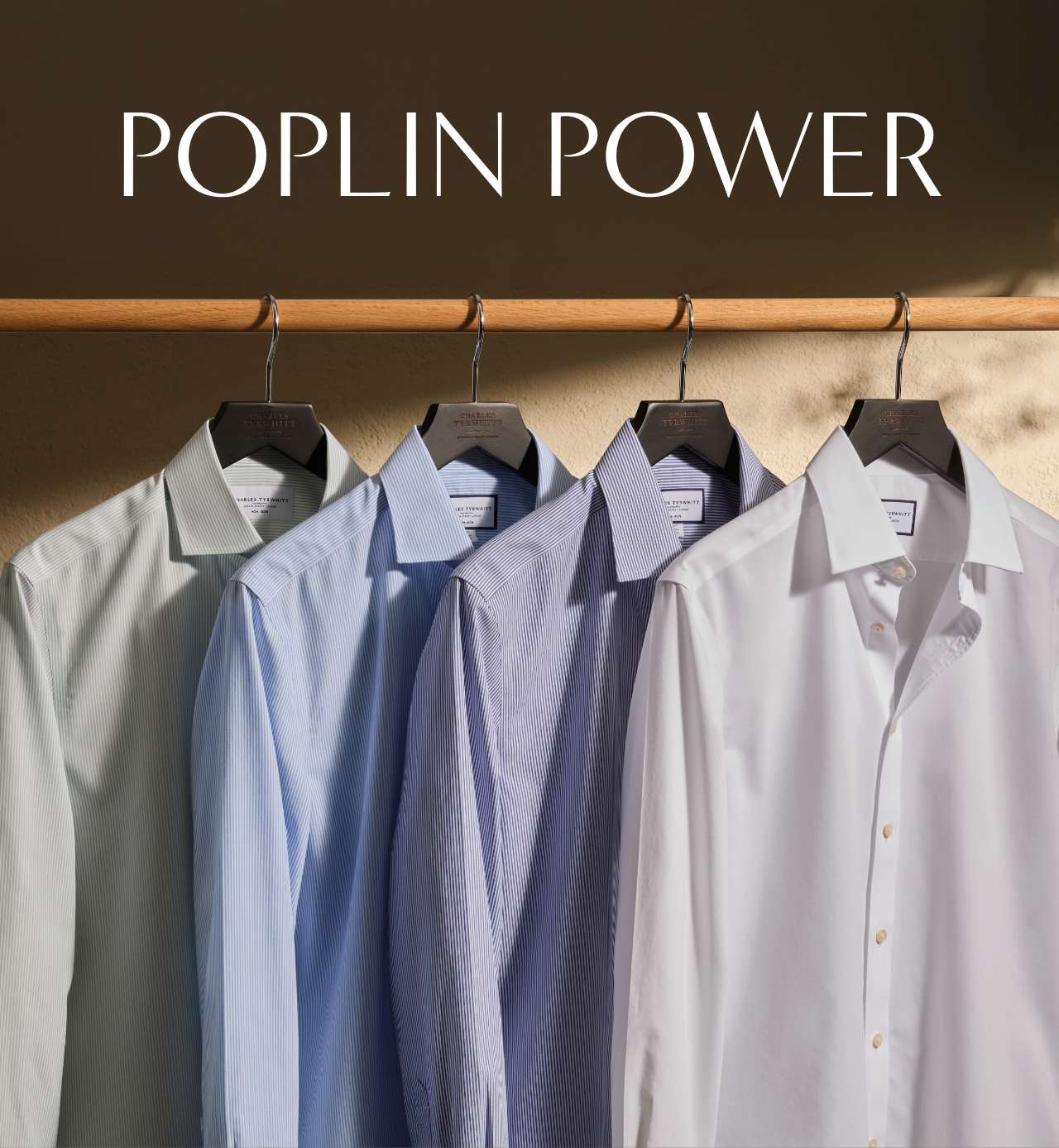 Non-Iron Stretch Poplin Shirt