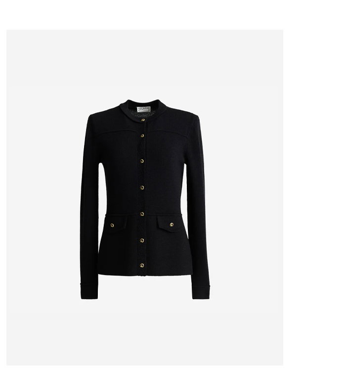 Courtney Jacket In Legacy Crepe Knit