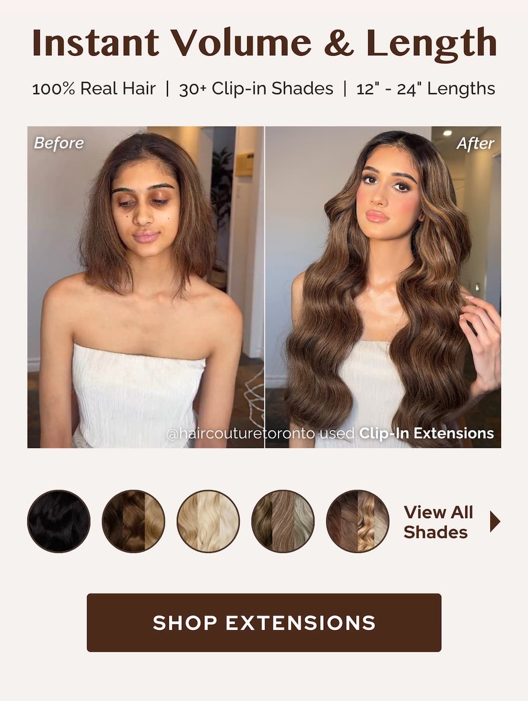 Instant volume and length