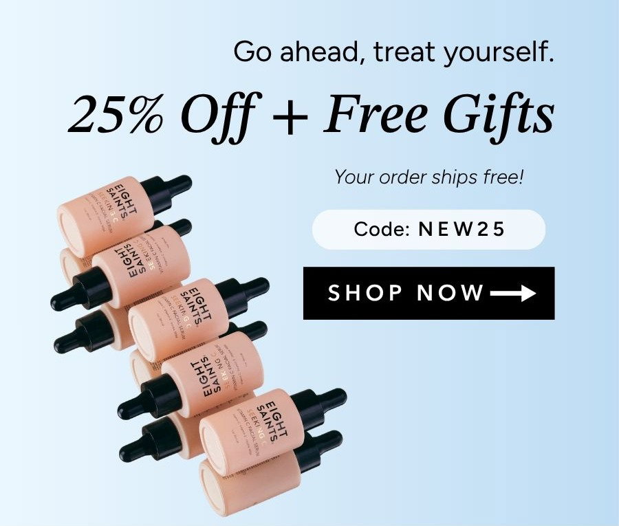 25% off + free shipping