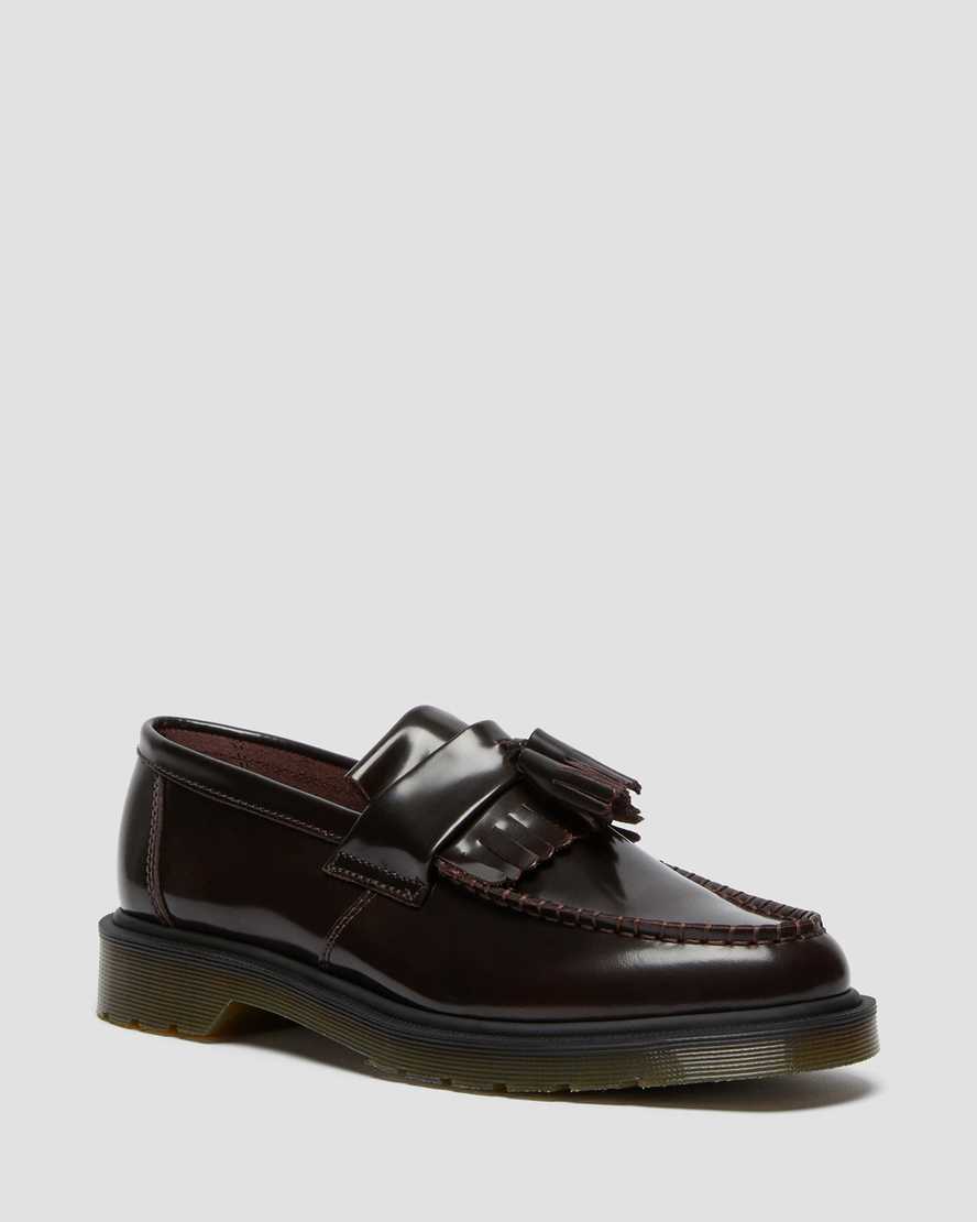 Image of Adrian Arcadia Leather Tassel Loafers