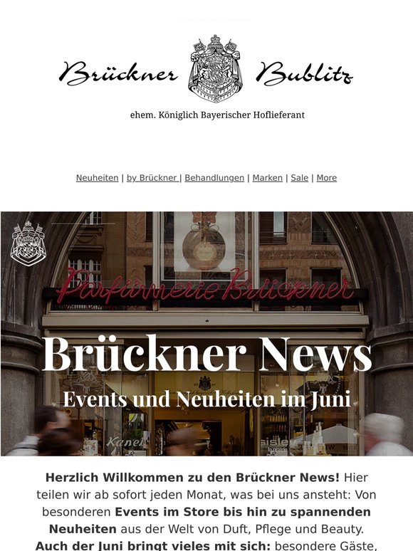 Brückner News im Juni: das erwartet Sie diesen Monat 🌸