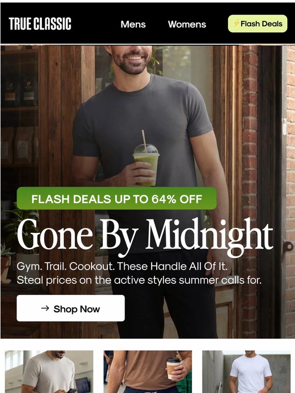 Our Best Activewear Prices End Tonight