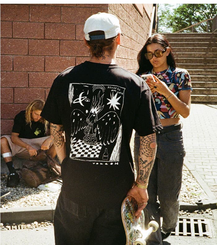 Camiseta Nowhere - Black