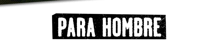 Para hombre