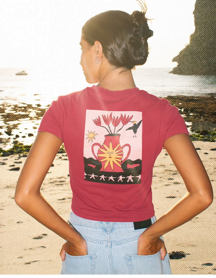 Camiseta Moove On - Deep Red