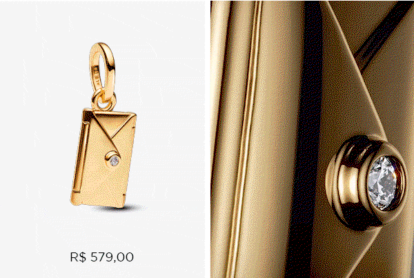 Charm Pendente Envelope
