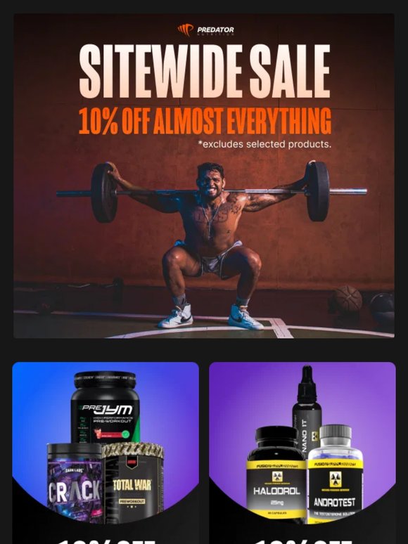 10% Off Sitewide Sale