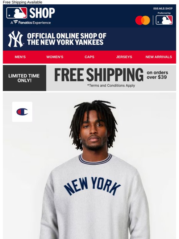 Champion Gear For Yankees Gamedays!