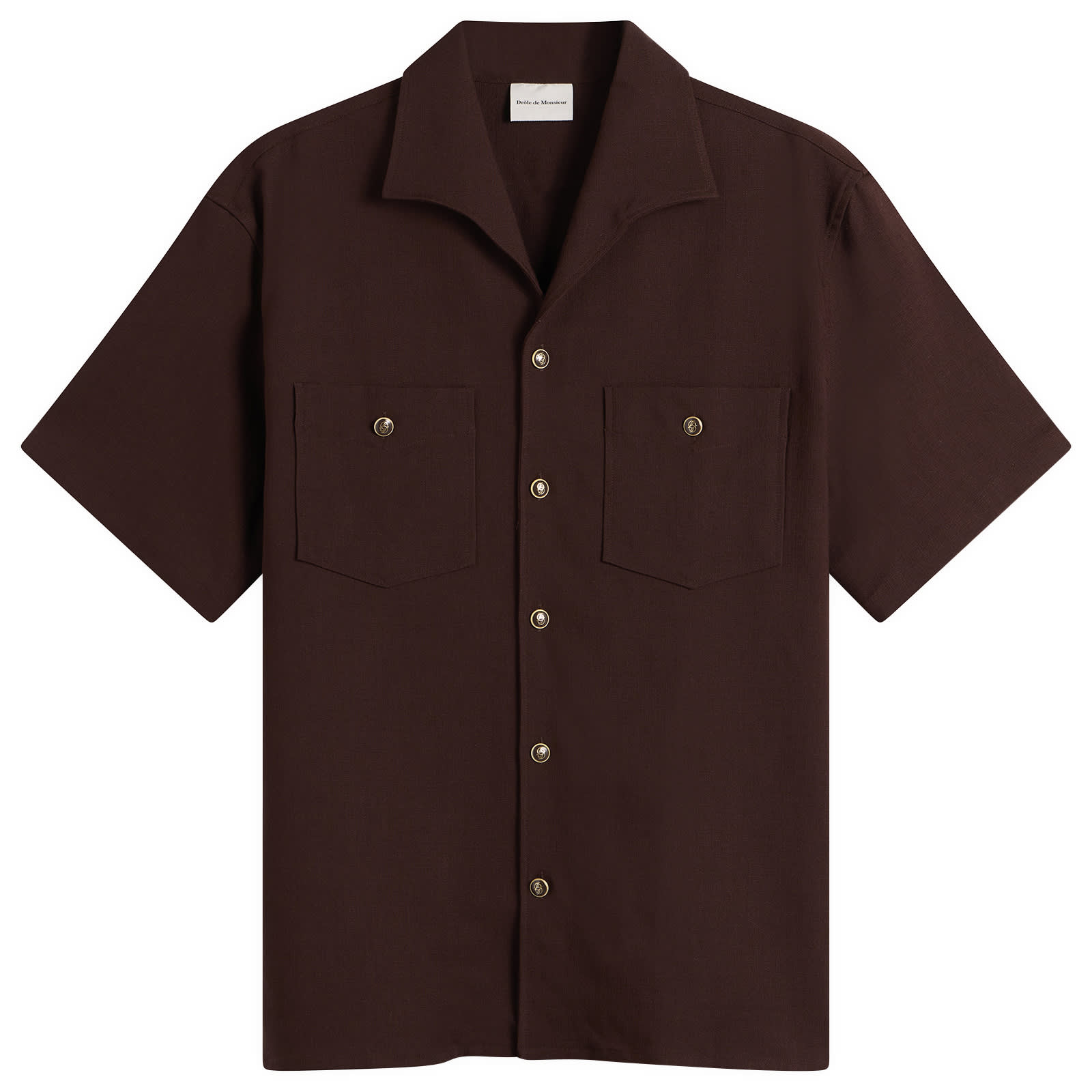 Drôle de Monsieur Viscose Pocket Shirt