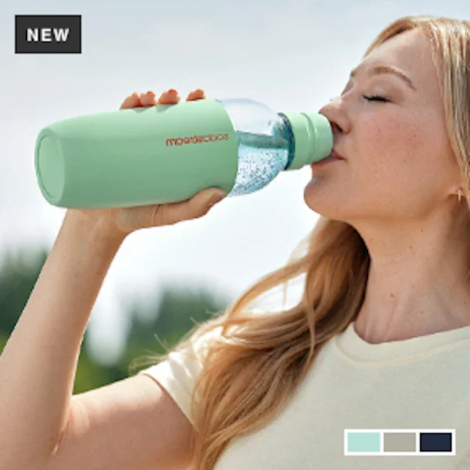 Sodastream Fizz & Go Easy Mix Insulated Stainless Steel Bottle, 710ml