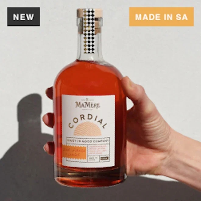 Ma Mere Confections Blood Orange & Ginger Flavoured Cordial