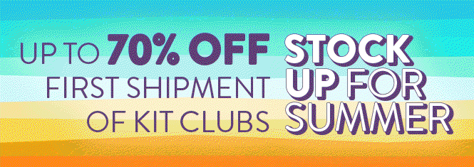 Up to 70% Off First Shipment of Kits Clubs