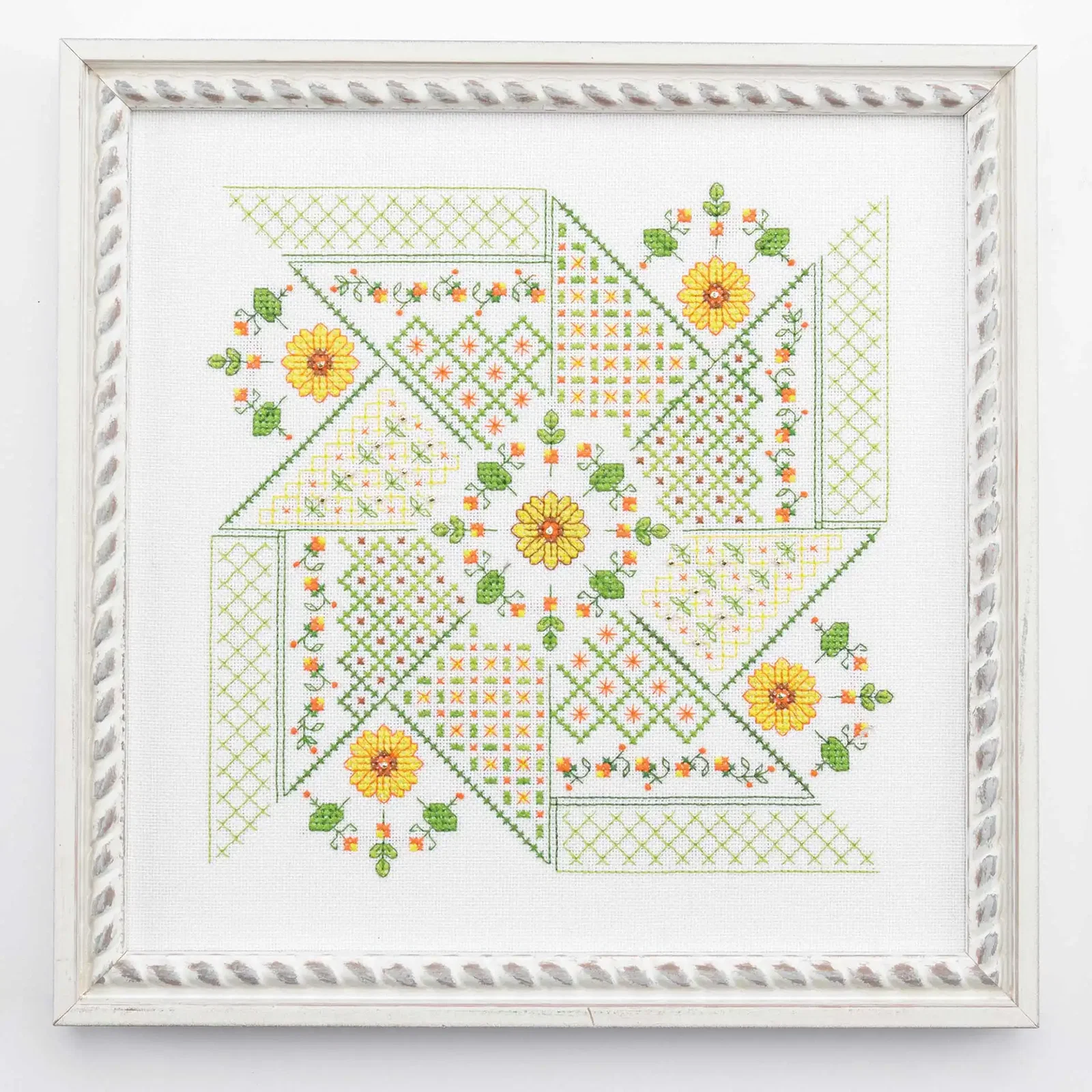 Summer Celebration Cross-Stitch Pattern - Digital Download