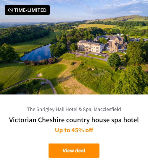 Victorian Cheshire country house spa hotel