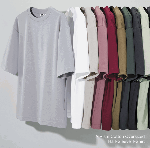 hero0airism0cotton0oversized0tshirt