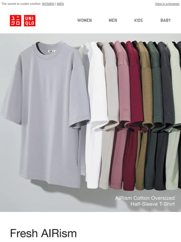 Getting hot in here? Put on AIRism