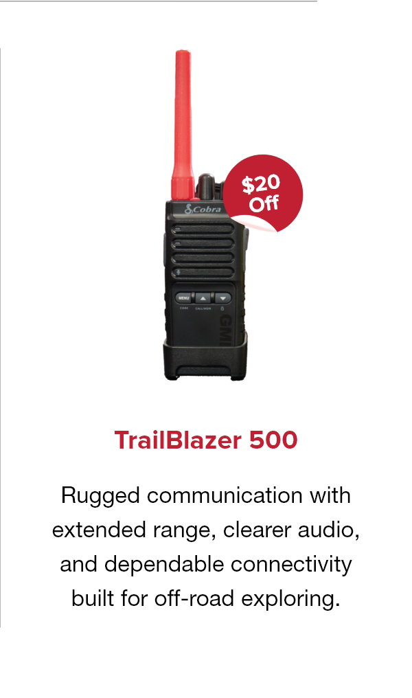Trailblazer 500 ($20 Off)