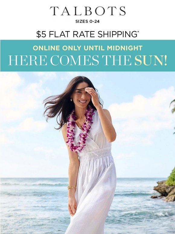 LAST CALL! 30% off + $5 shipping is ENDING*