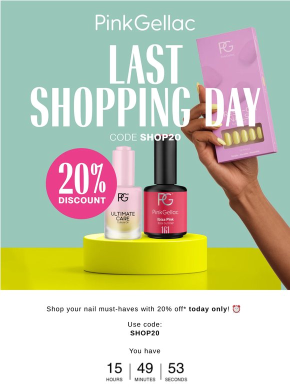 Last chance | 20% off ⌛