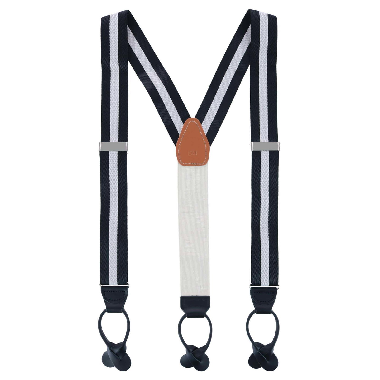 Image of Trafalgar Montague Stripe Suspenders