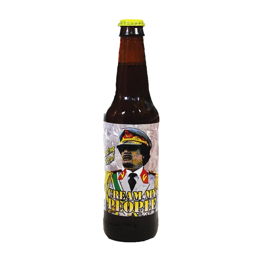Image of Muammar Gaddafi Cream My People Soda